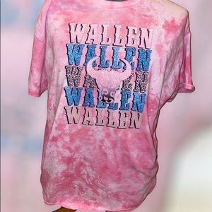 Wallen tie dyed tshirt